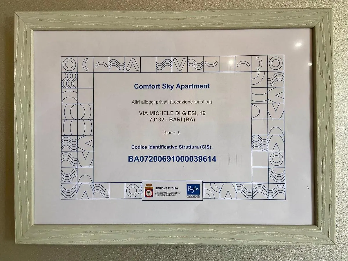 Comfort Sky Apartment Bari